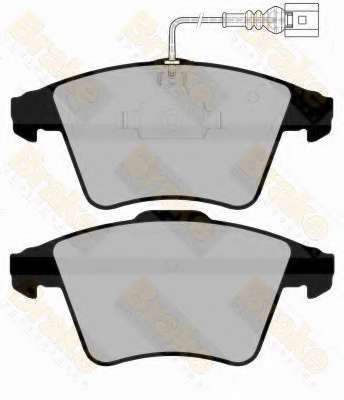 Комплект тормозных колодок, дисковый тормоз