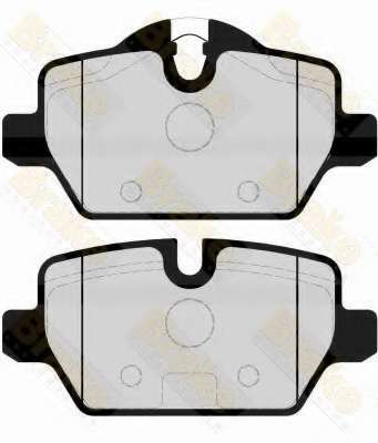 Комплект тормозных колодок, дисковый тормоз