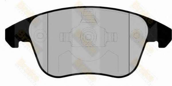 Комплект тормозных колодок, дисковый тормоз