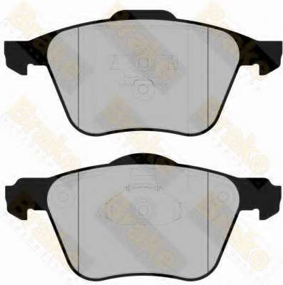 Комплект тормозных колодок, дисковый тормоз