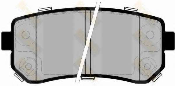 Комплект тормозных колодок, дисковый тормоз