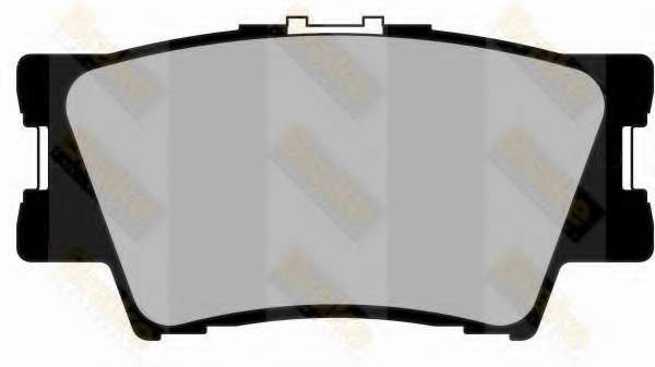 Комплект тормозных колодок, дисковый тормоз