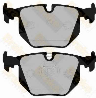 Комплект тормозных колодок, дисковый тормоз