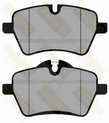 Комплект тормозных колодок, дисковый тормоз