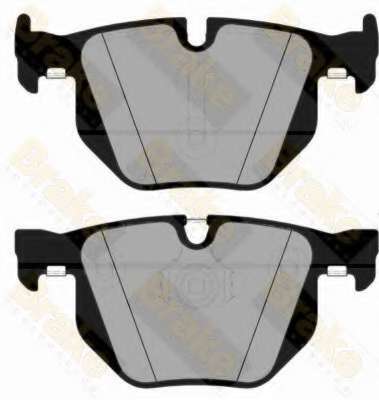 Комплект тормозных колодок, дисковый тормоз