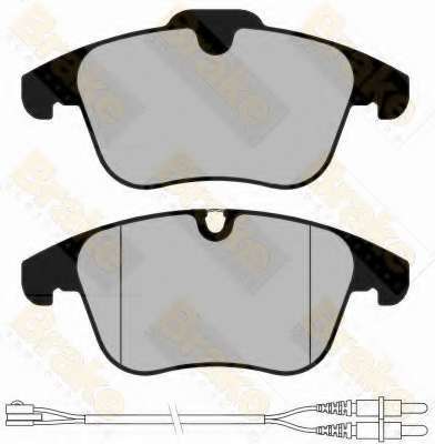 Комплект тормозных колодок, дисковый тормоз