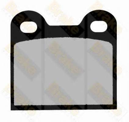 Комплект тормозных колодок, дисковый тормоз