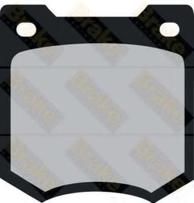 Комплект тормозных колодок, дисковый тормоз