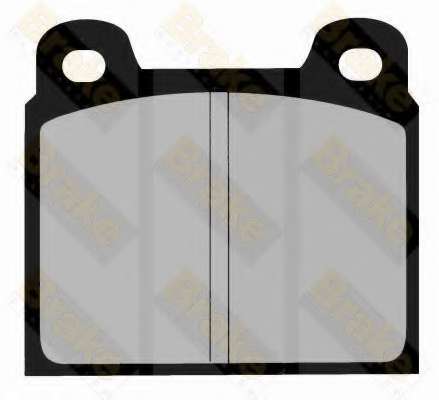 Комплект тормозных колодок, дисковый тормоз