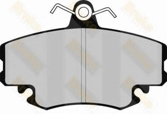 Комплект тормозных колодок, дисковый тормоз