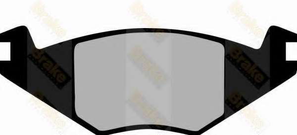 Комплект тормозных колодок, дисковый тормоз