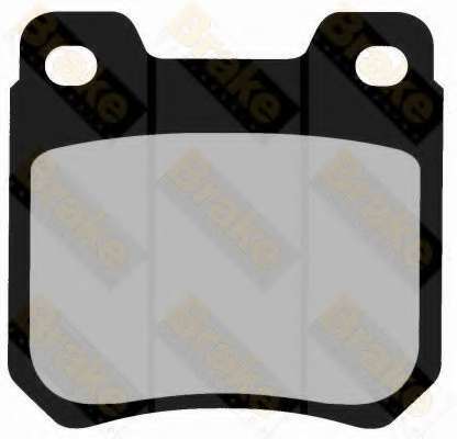 Комплект тормозных колодок, дисковый тормоз