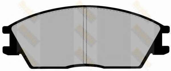 Комплект тормозных колодок, дисковый тормоз