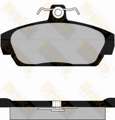 Комплект тормозных колодок, дисковый тормоз