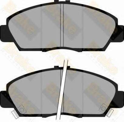 Комплект тормозных колодок, дисковый тормоз