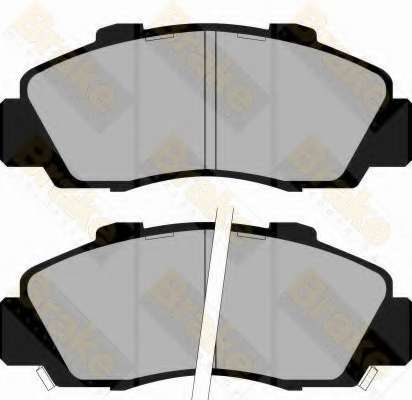 Комплект тормозных колодок, дисковый тормоз