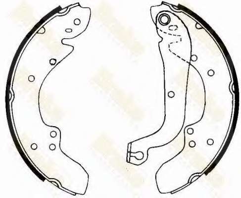 Комплект тормозных колодок