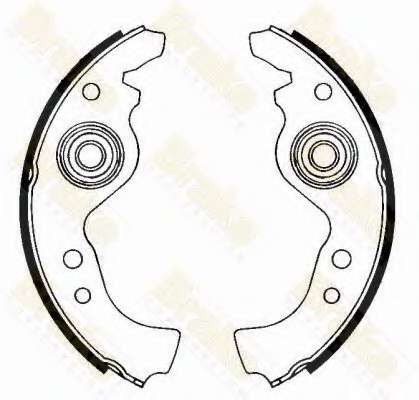 Комплект тормозных колодок