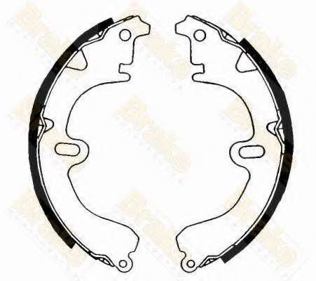 Комплект тормозных колодок