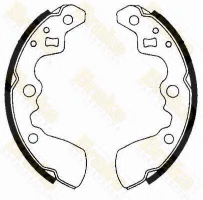 Комплект тормозных колодок