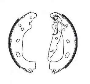 Комплект тормозных колодок