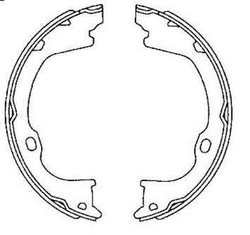 Комплект тормозных колодок