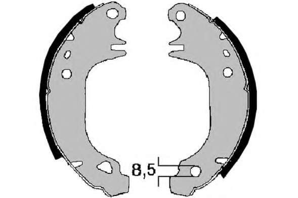 Комплект тормозных колодок