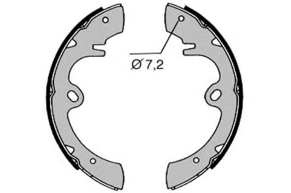Комплект тормозных колодок