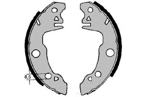 Комплект тормозных колодок