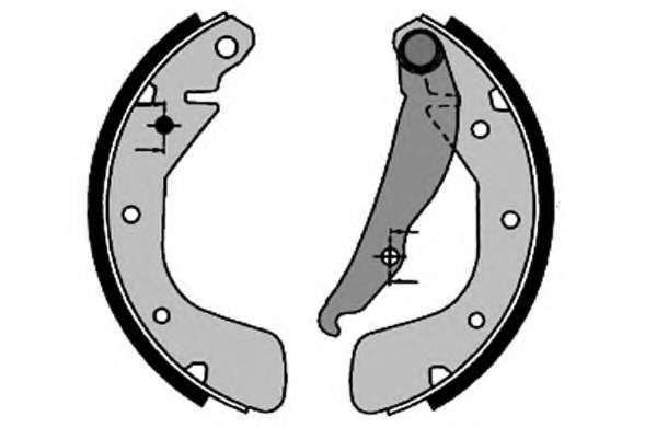 Комплект тормозных колодок