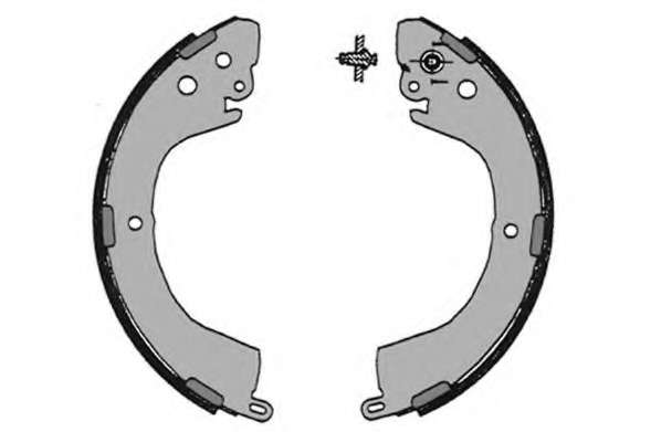 Комплект тормозных колодок