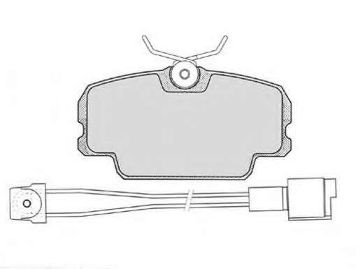 Комплект тормозных колодок
