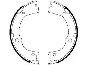 Комплект тормозных колодок