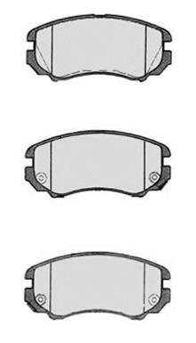 Комплект тормозных колодок, дисковый тормоз