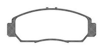 Комплект тормозных колодок, дисковый тормоз