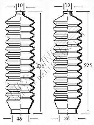 Пыльник, рулевое управление