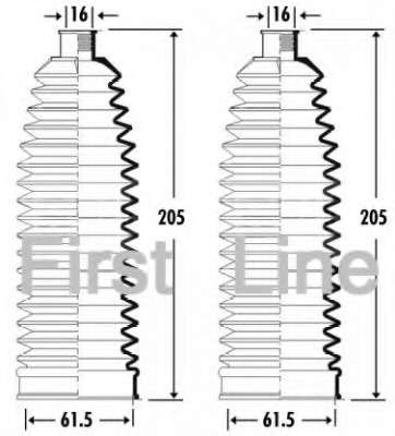 Пыльник, рулевое управление