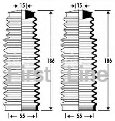 Пыльник, рулевое управление