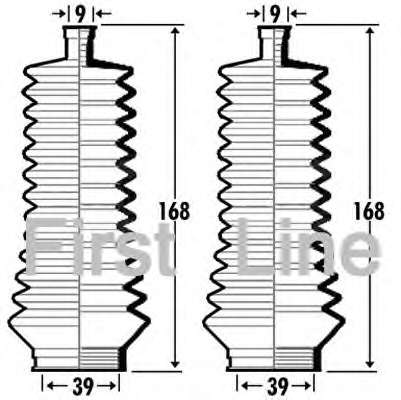 Пыльник, рулевое управление