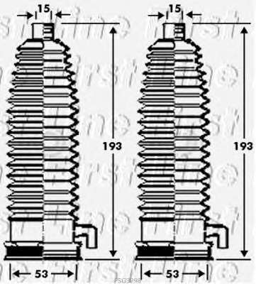 Пыльник, рулевое управление