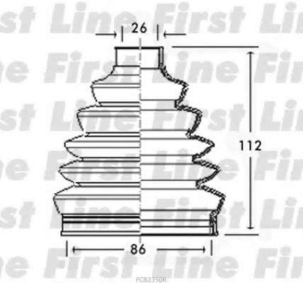 Пыльник, приводной вал