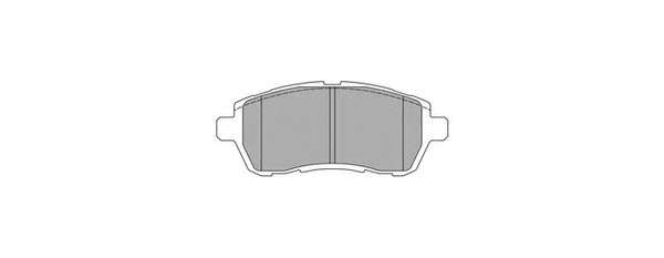 Комплект тормозных колодок, дисковый тормоз