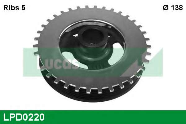 Ременный шкив, коленчатый вал