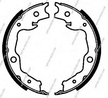 Комплект тормозных колодок