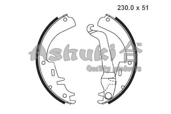 Комплект тормозных колодок