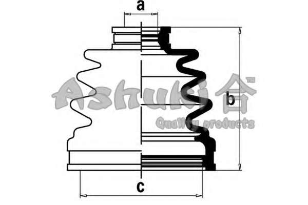 Комплект пылника, приводной вал
