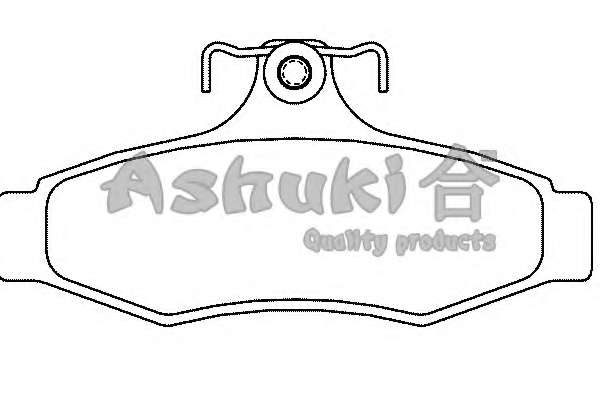 Комплект тормозных колодок, дисковый тормоз