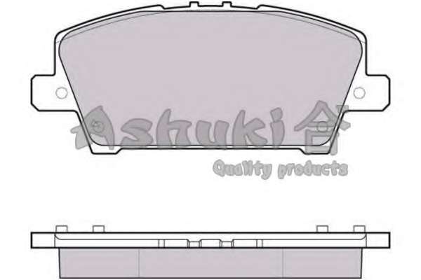 Комплект тормозных колодок, дисковый тормоз