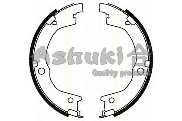 Комплект тормозных колодок, стояночная тормозная система