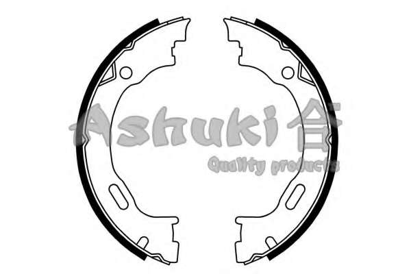 Комплект тормозных колодок, стояночная тормозная система